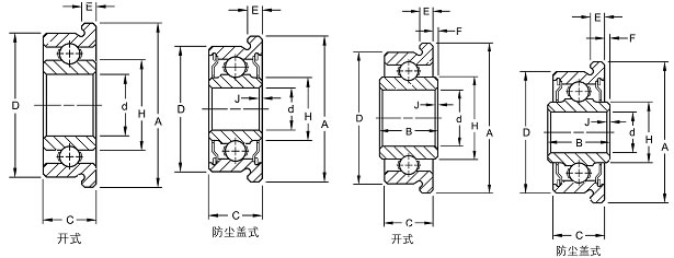 TIMKEN深沟球轴承F5